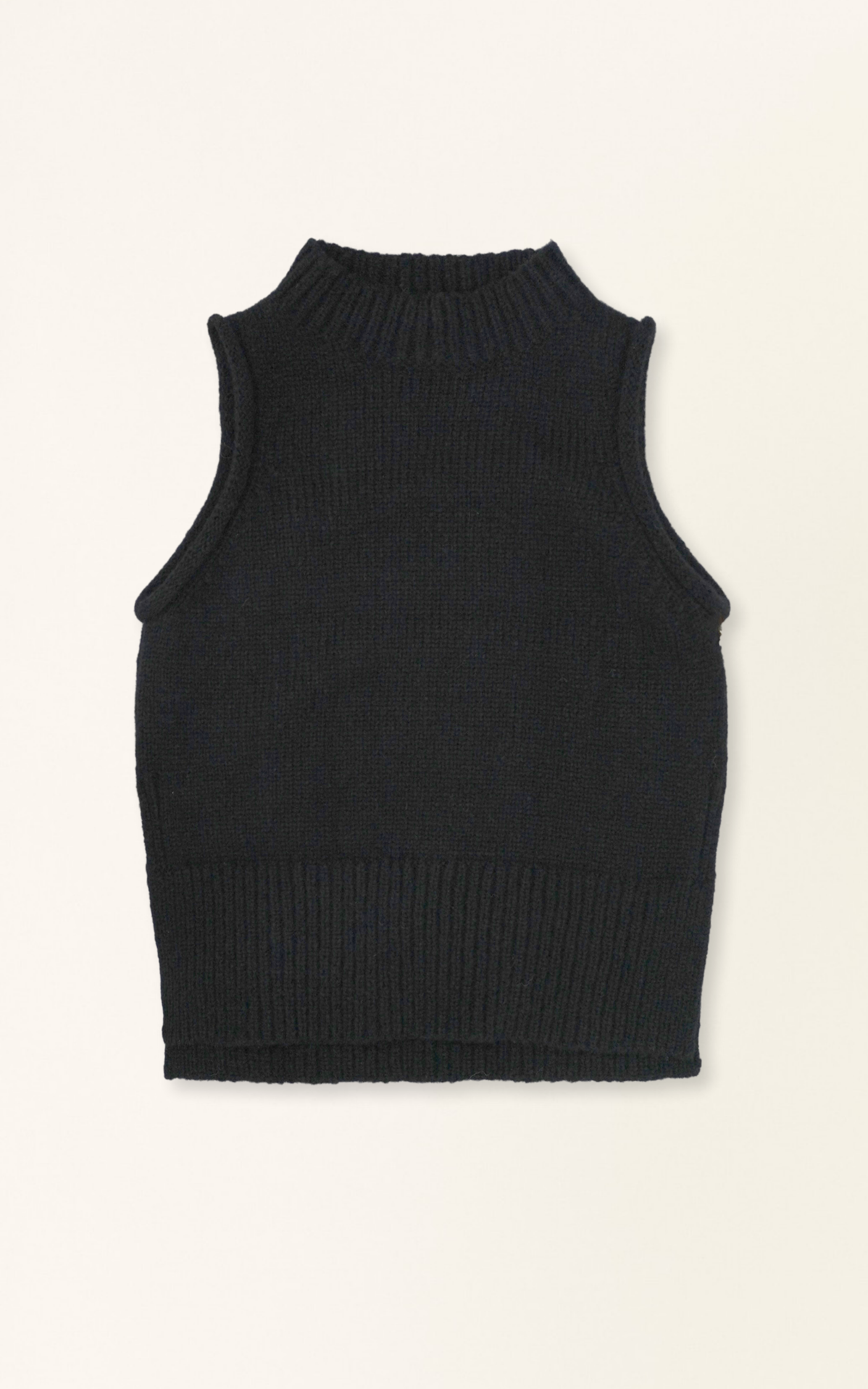 Aspen Open Side Vest in Black