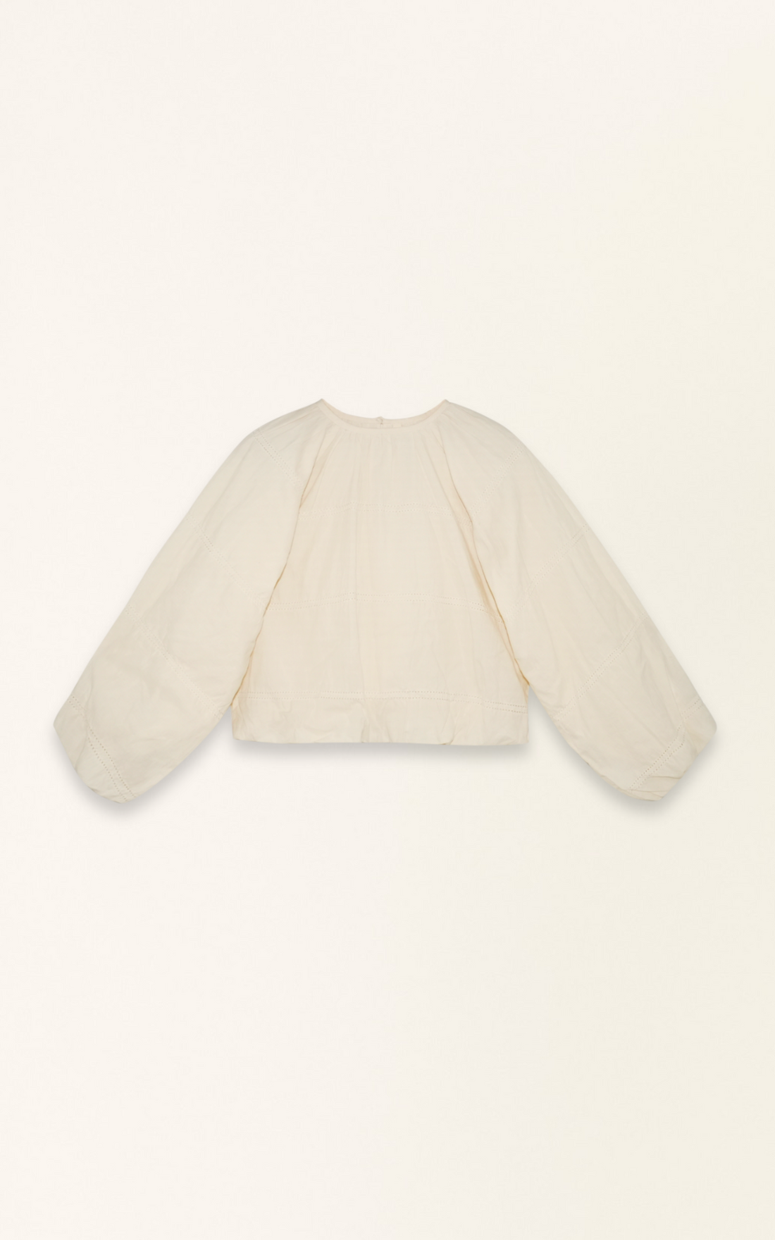Andaman Top in Alabaster