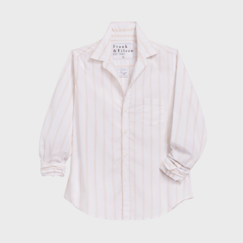 Barry Tailored Button Up Shirt TANS