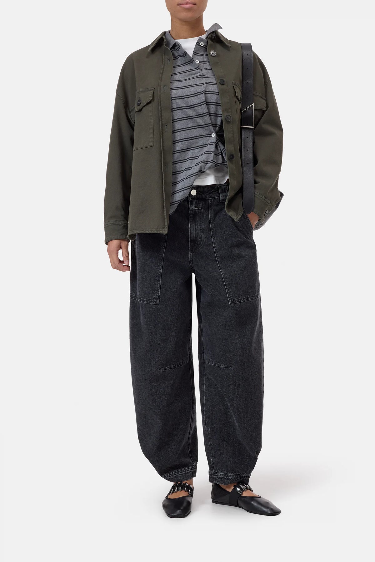 Rhannon Denim Dark Gray
