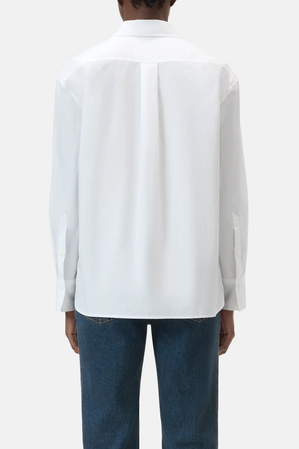 Asymmetric Shirt White