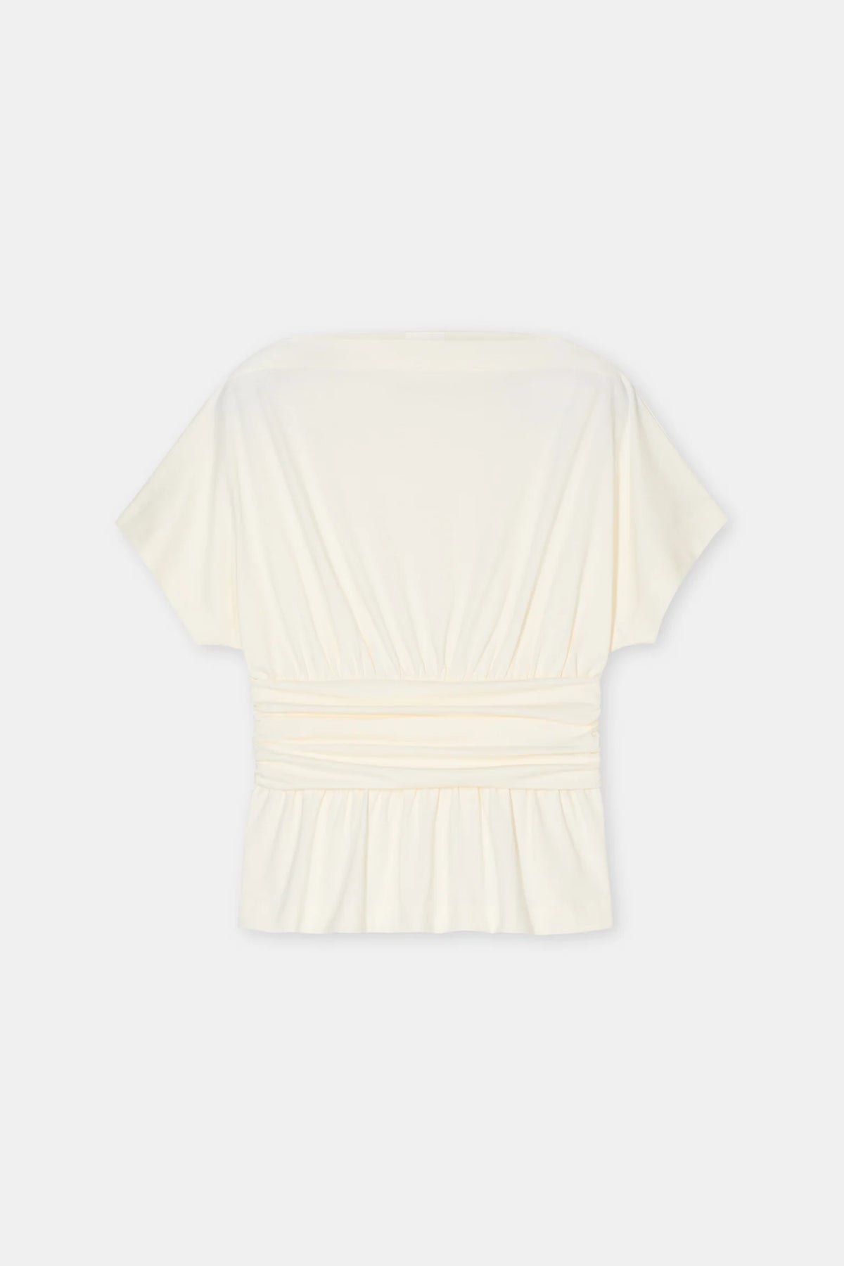 Draped T-Shirt Ivory
