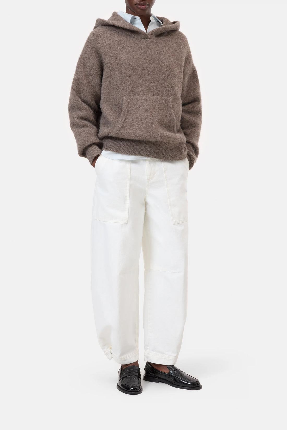 Hoody Longsleeve Clay Beige