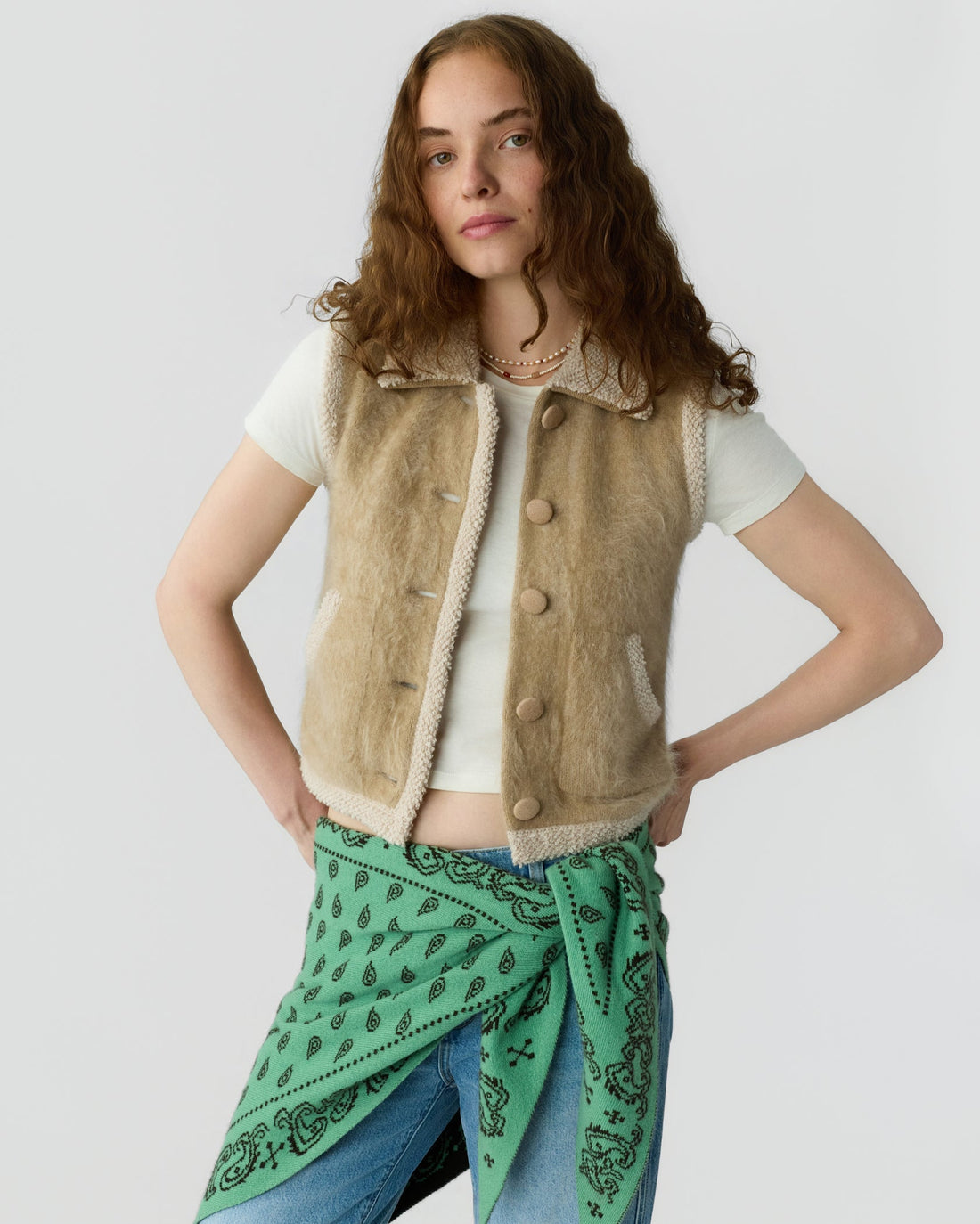Grizzly Wrangler Vest Camel