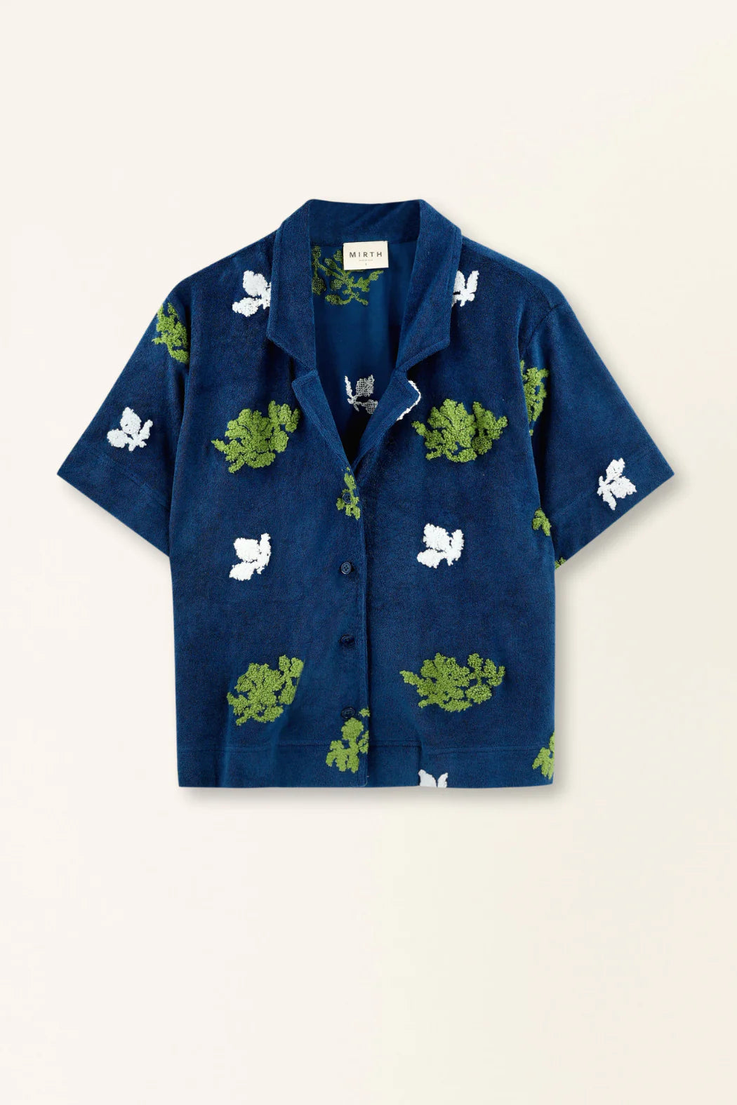 Caldero Terry Shirt in Adriatic Fig
