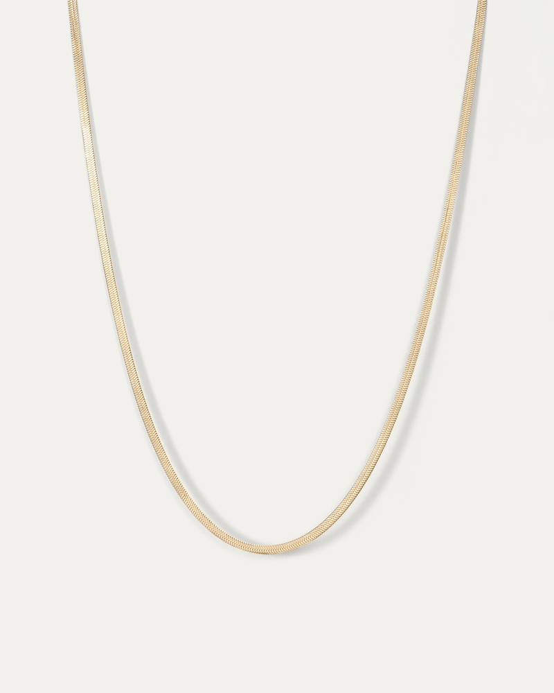 Zeina Slim Chain - Gold