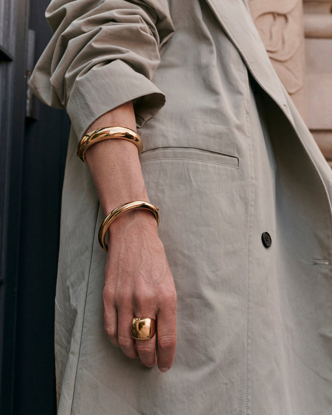 Gemma Bangle Gold
