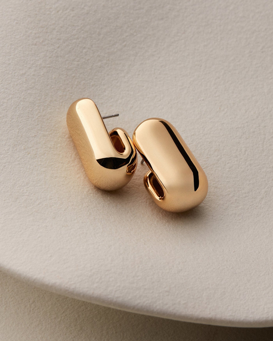 Leon Earrings Gold