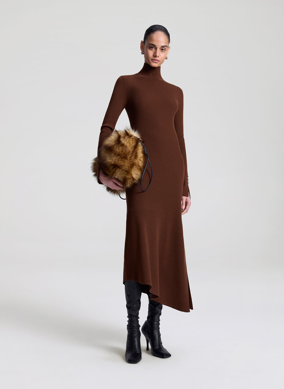 Jett Dress Brunette