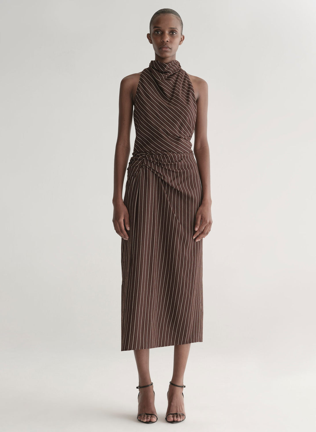 Jean Skirt Gancahe Stripe