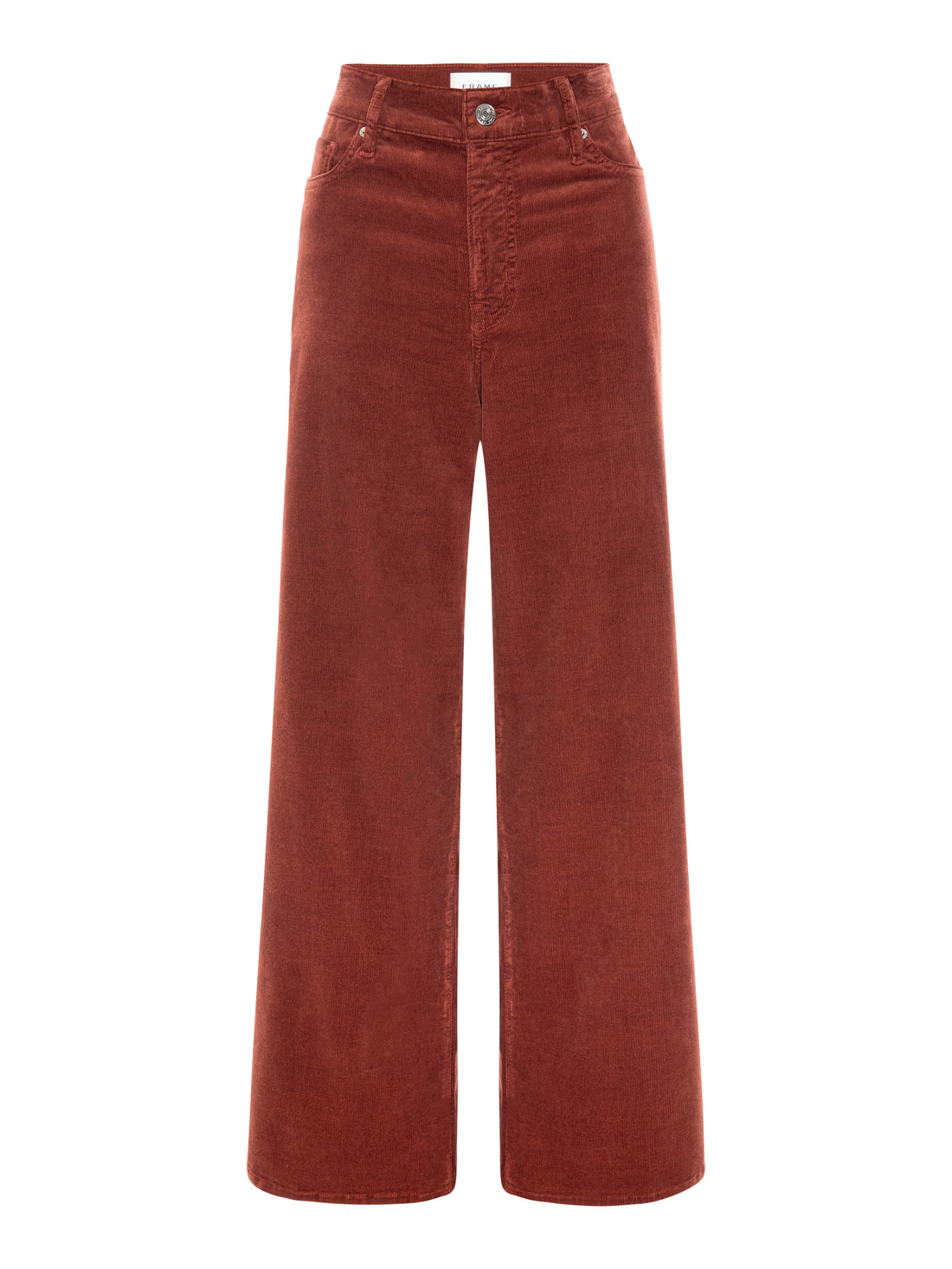 Le Slim Palazzo Corduroy Wine