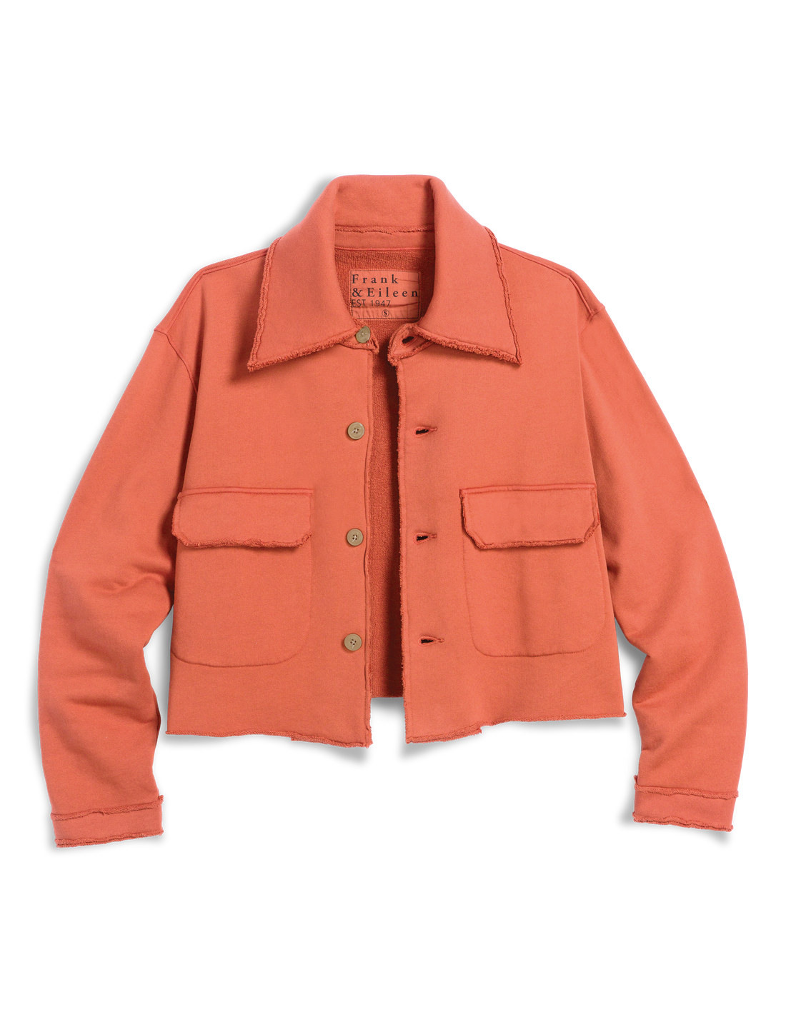 Rowan Button-Up Jacket Clay
