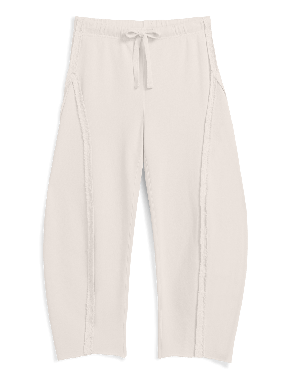 Bibi Barrel Leg Sweatpant Vintage White