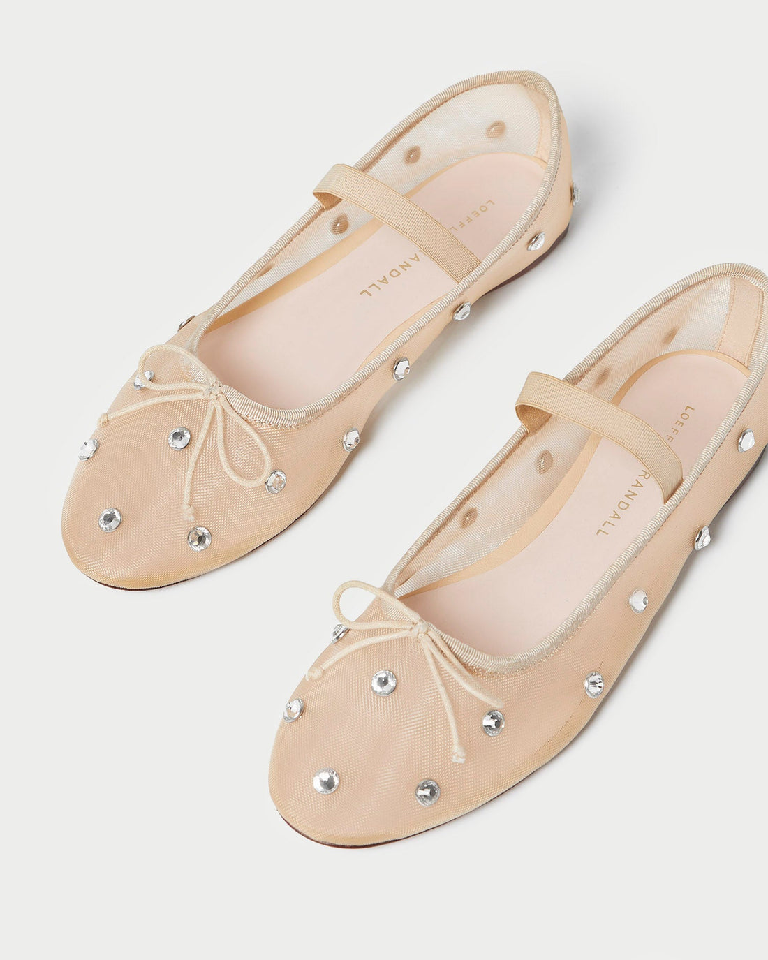 Leonie Soft Ballet Flat Caramel/Clear