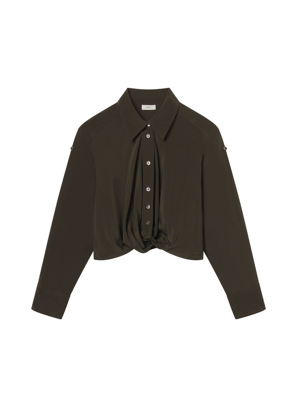 Leo Top Olive Brown