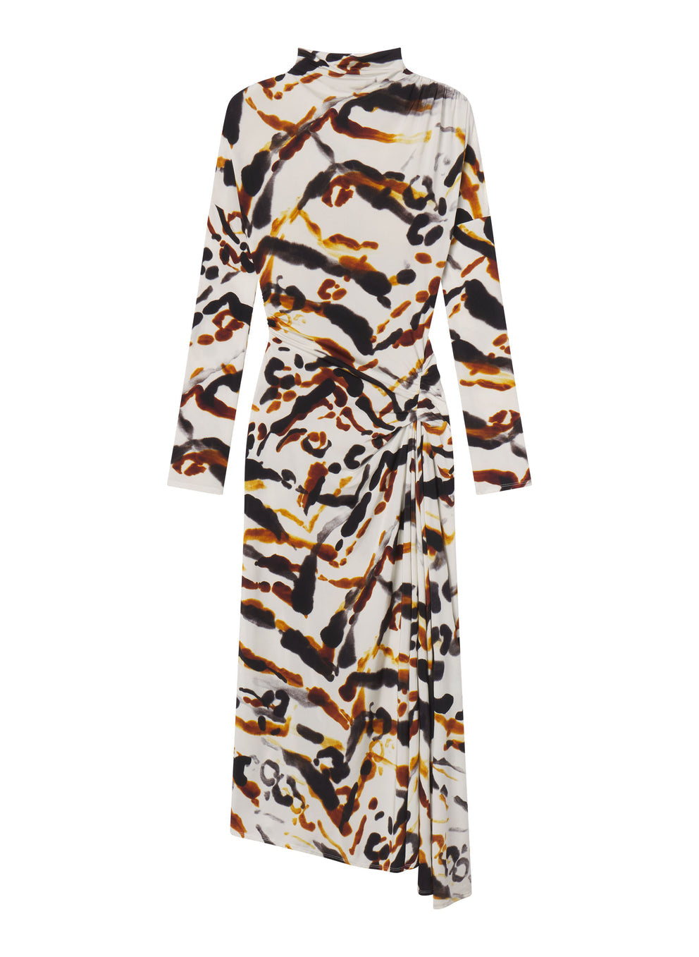 Lia Dress Black/Camel