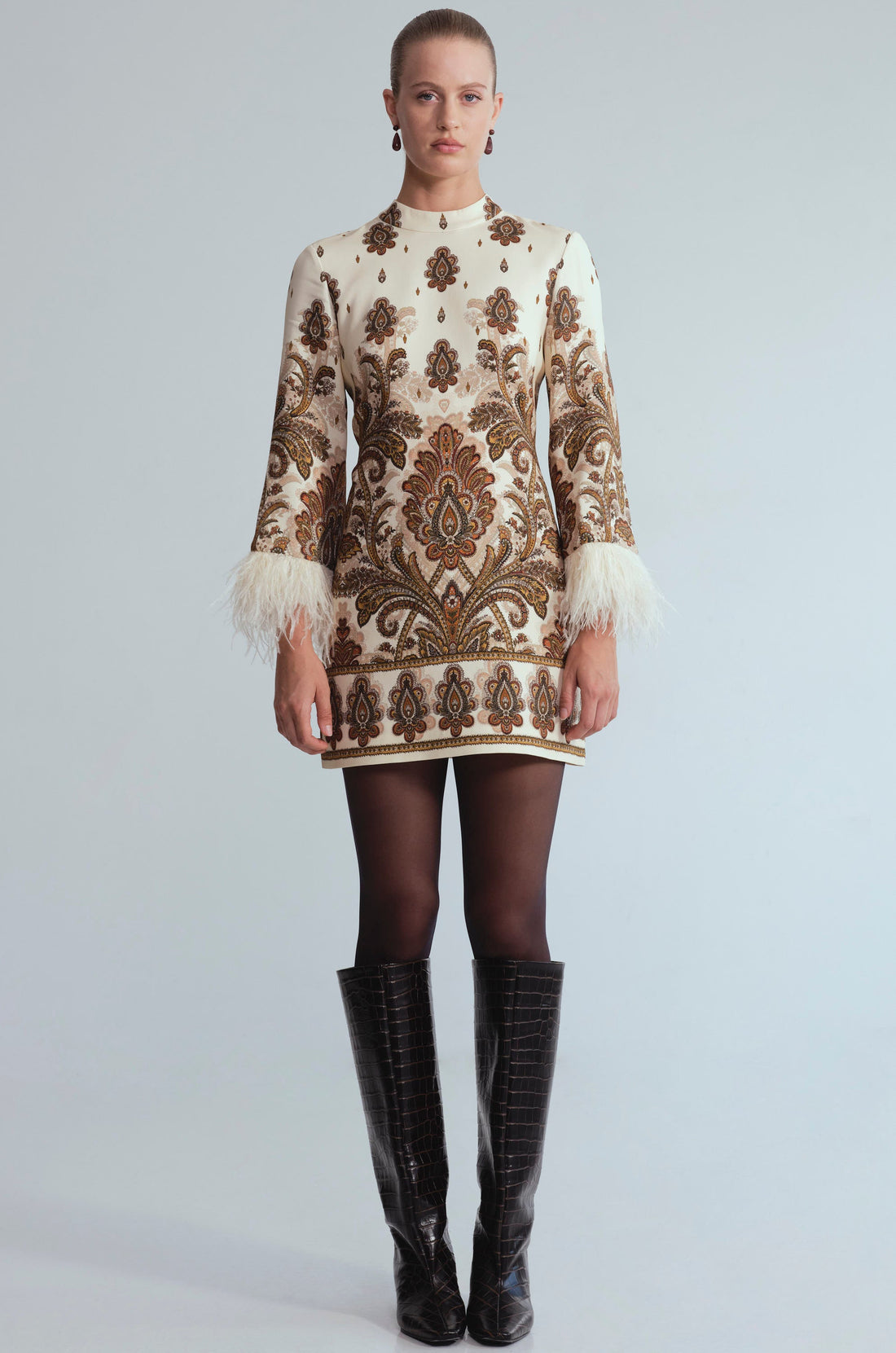 Vida Dress Castle Paisley