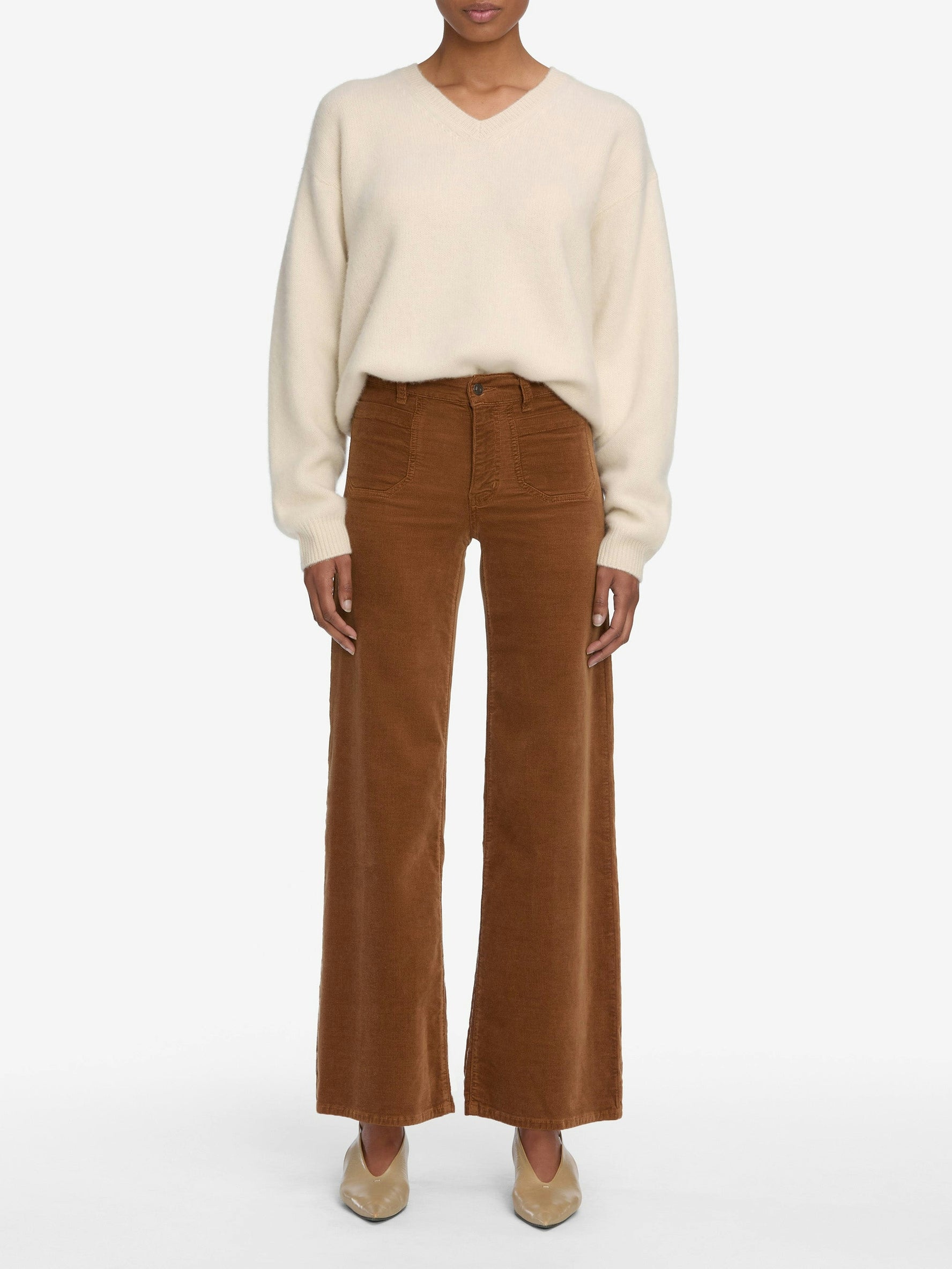 Le Slim Palazzo Modernist Pocket Maple Brown