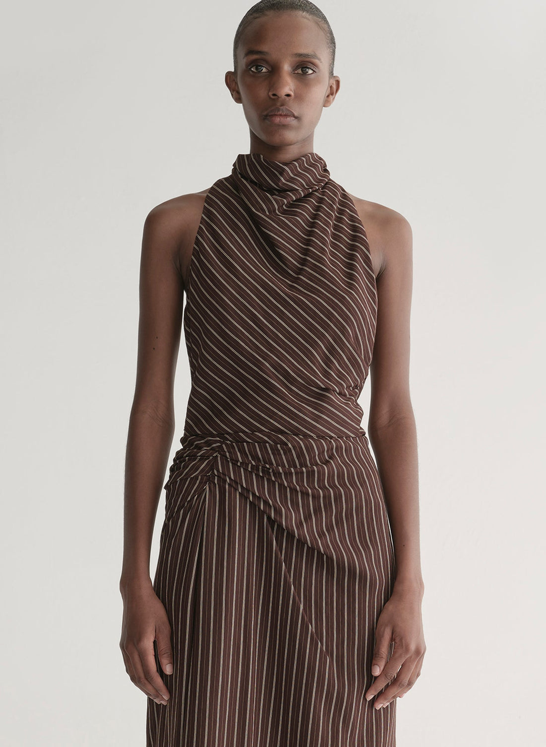 Lillian Top Ganache Stripe