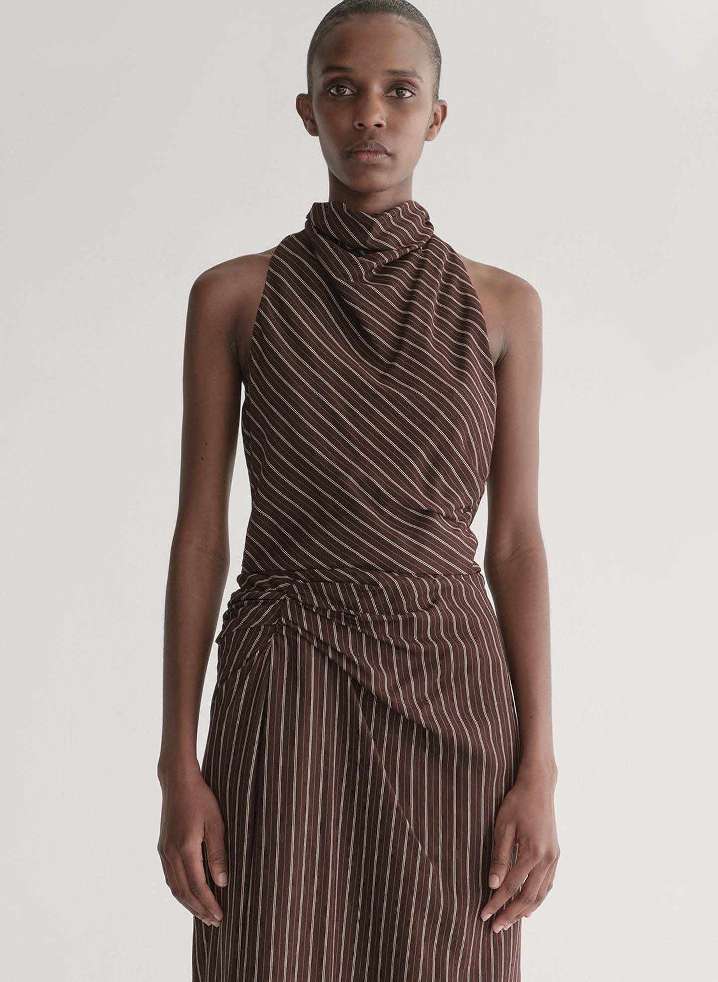 Lillian Top Ganache Stripe