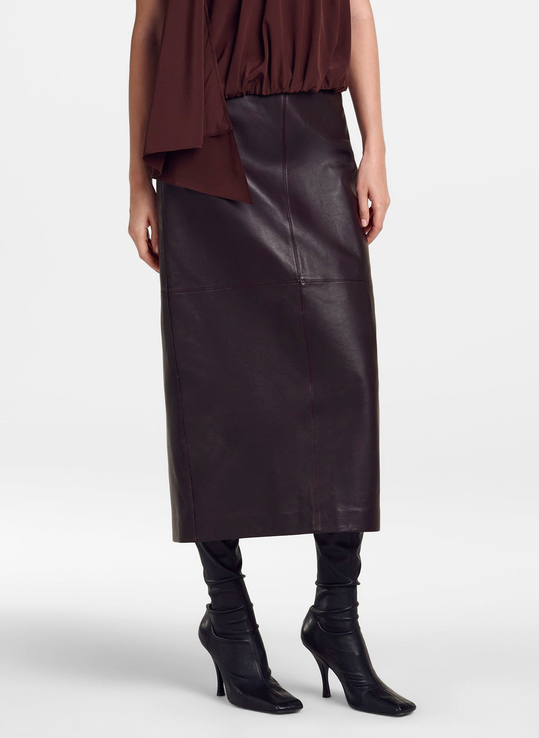 Marta Skirt Deepest Brown
