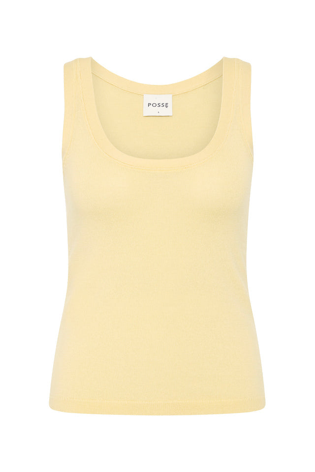 Finley Tank Butter Yellow