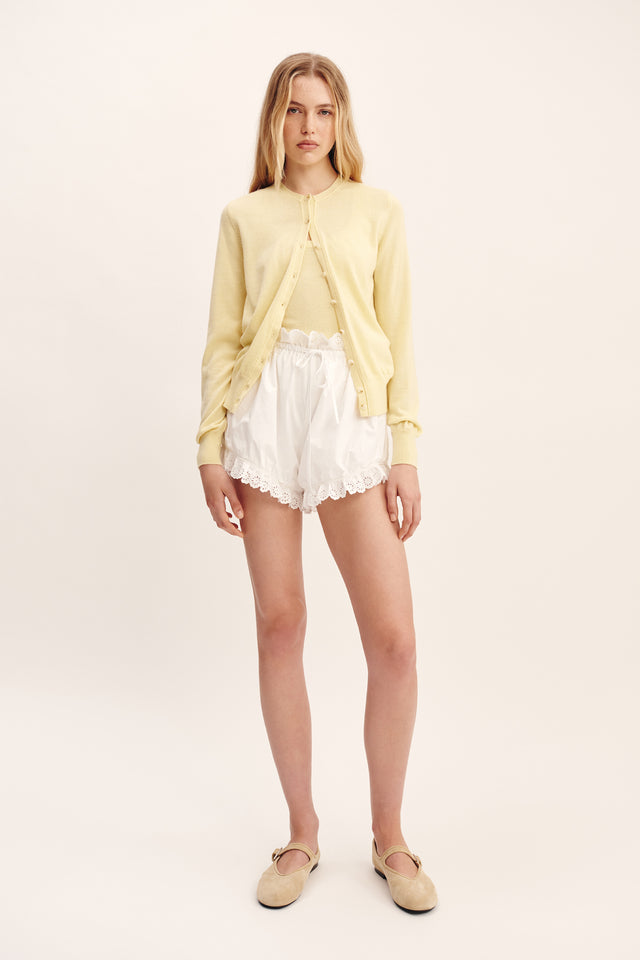 Finn Cardigan Butter Yellow