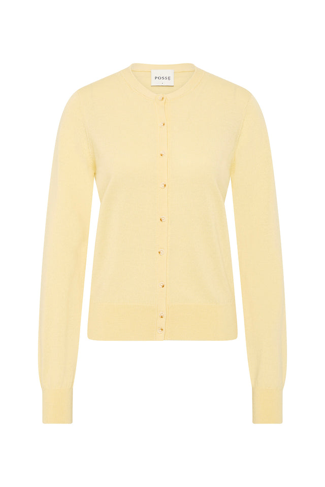 Finn Cardigan Butter Yellow