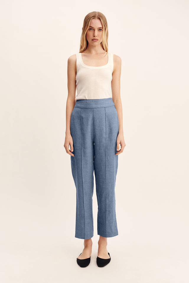 Thea Trouser Steel Blue