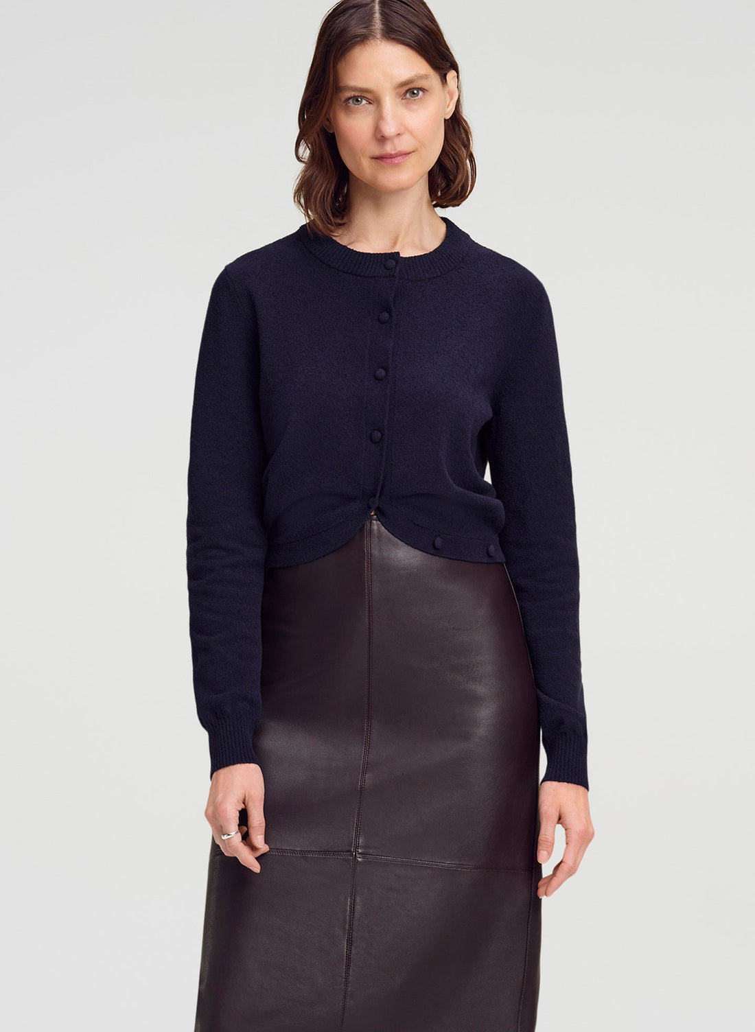 Solenne Cardigan Navy