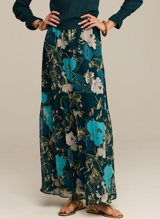Jordan Skirt Blooming Floral