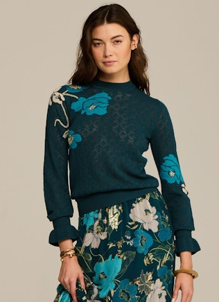 Patricia Sweater Blooming Floral