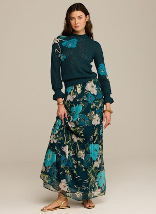 Patricia Sweater Blooming Floral
