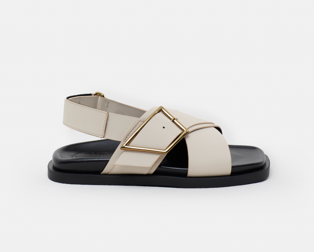 Closed Sandal Light Grey