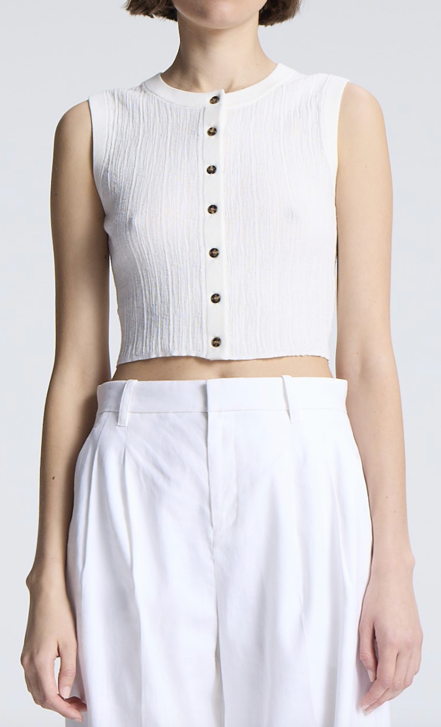 Lottie Top Bright White