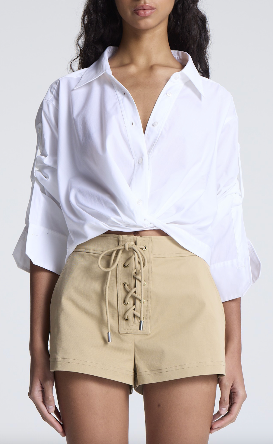 Leo Top White