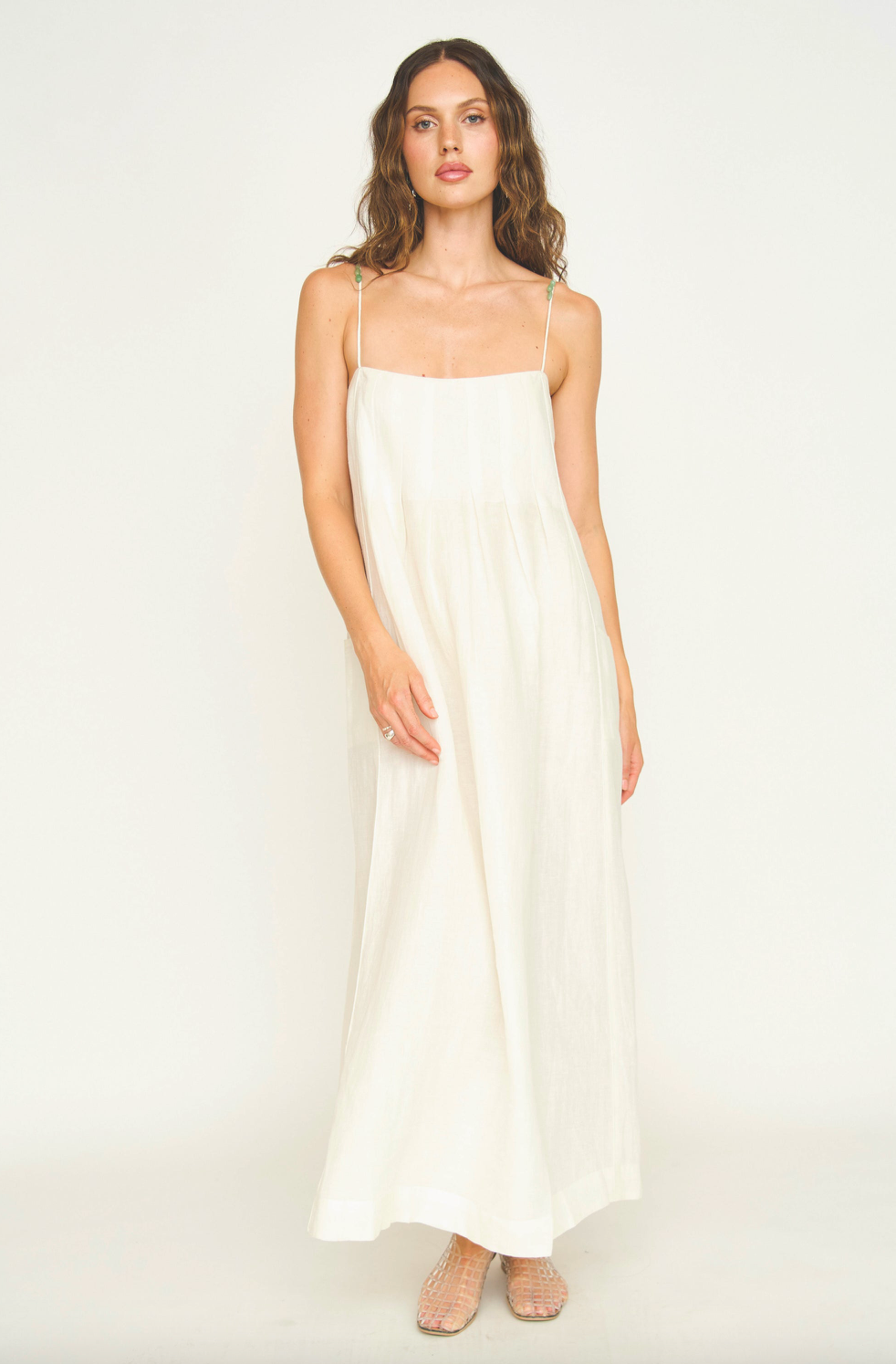 Zuma Dress in White
