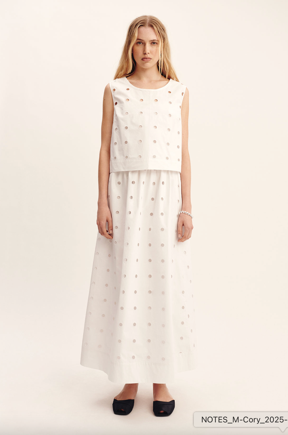 Peggy Skirt Vintage White