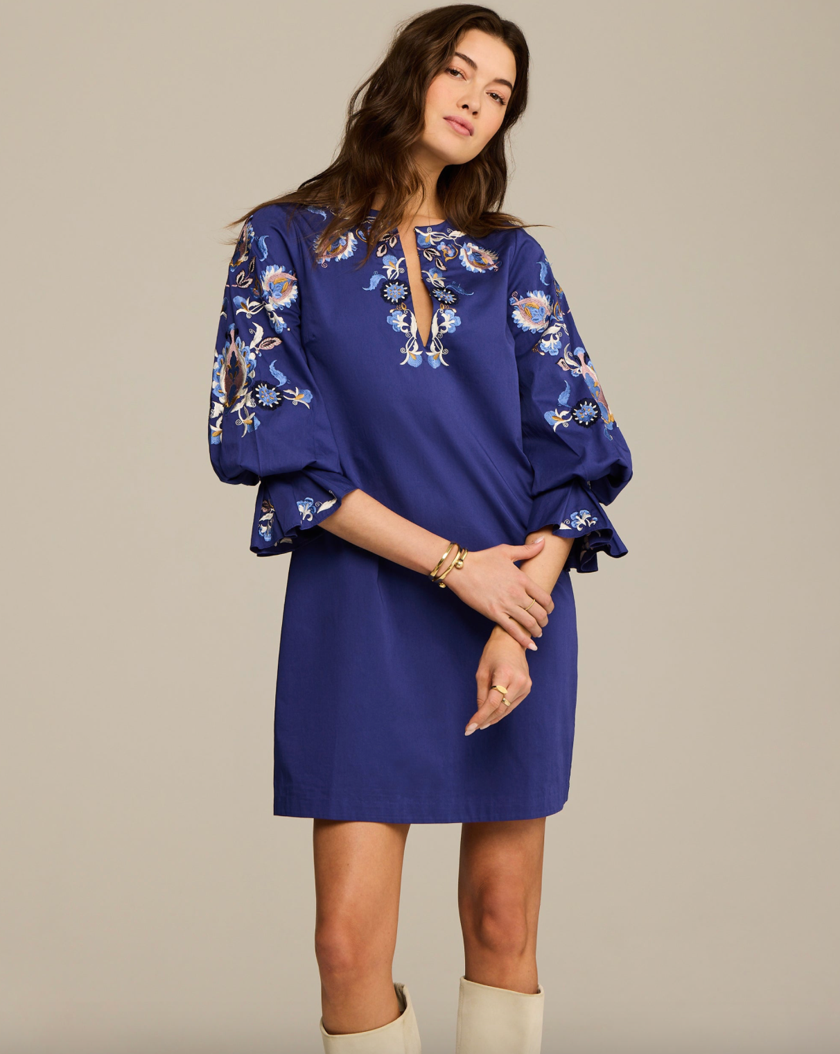 Astrid Dress Imperial Blue