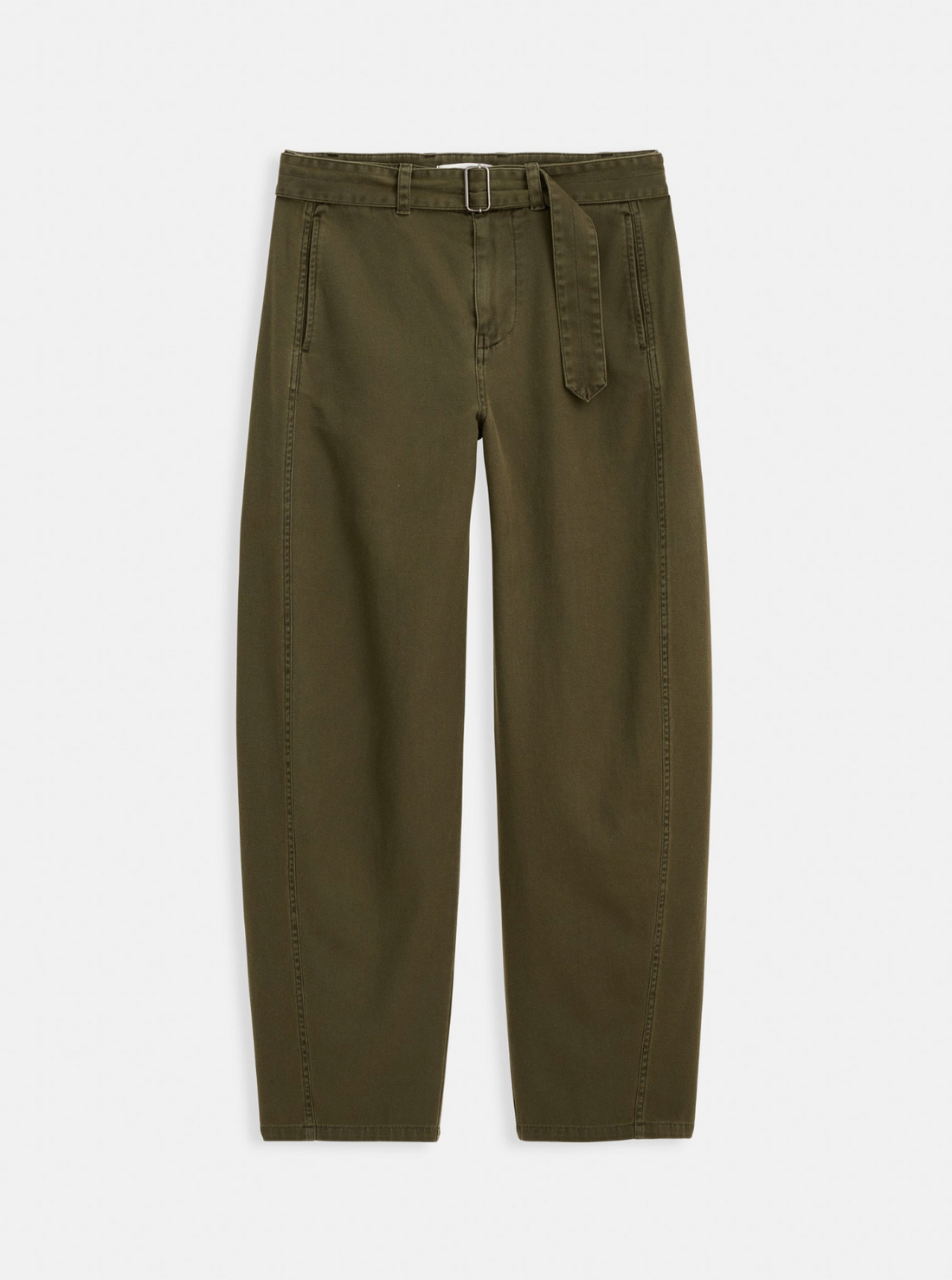 9th Street Pant in Cotton Twill Military Olive