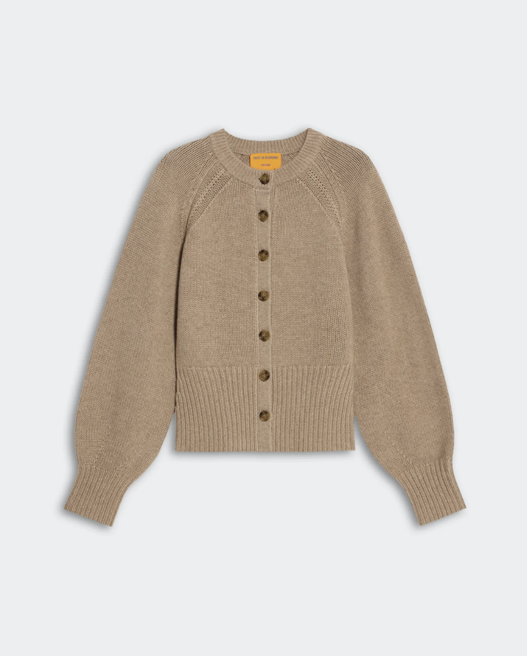Sculpted Cardigan Taupe
