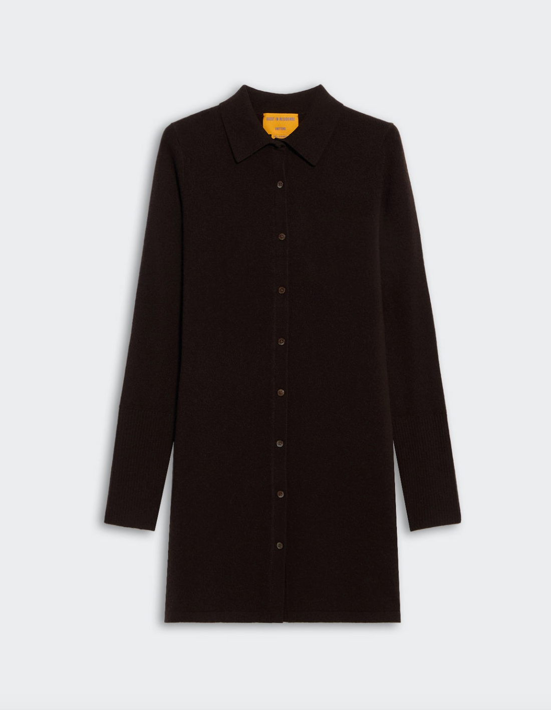 Mini Showtime Shirt Dress Burnt Cocoa