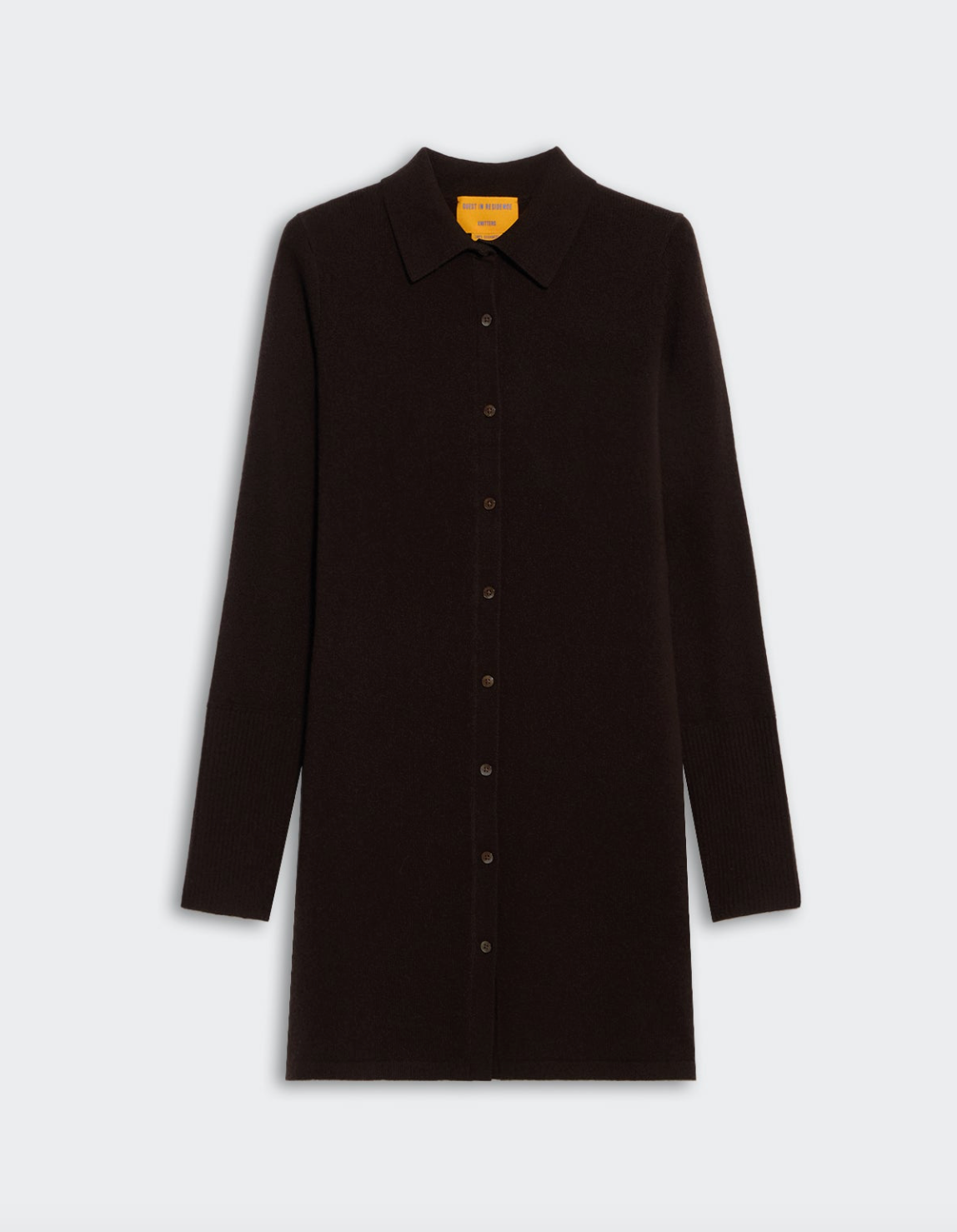 Mini Showtime Shirt Dress Burnt Cocoa