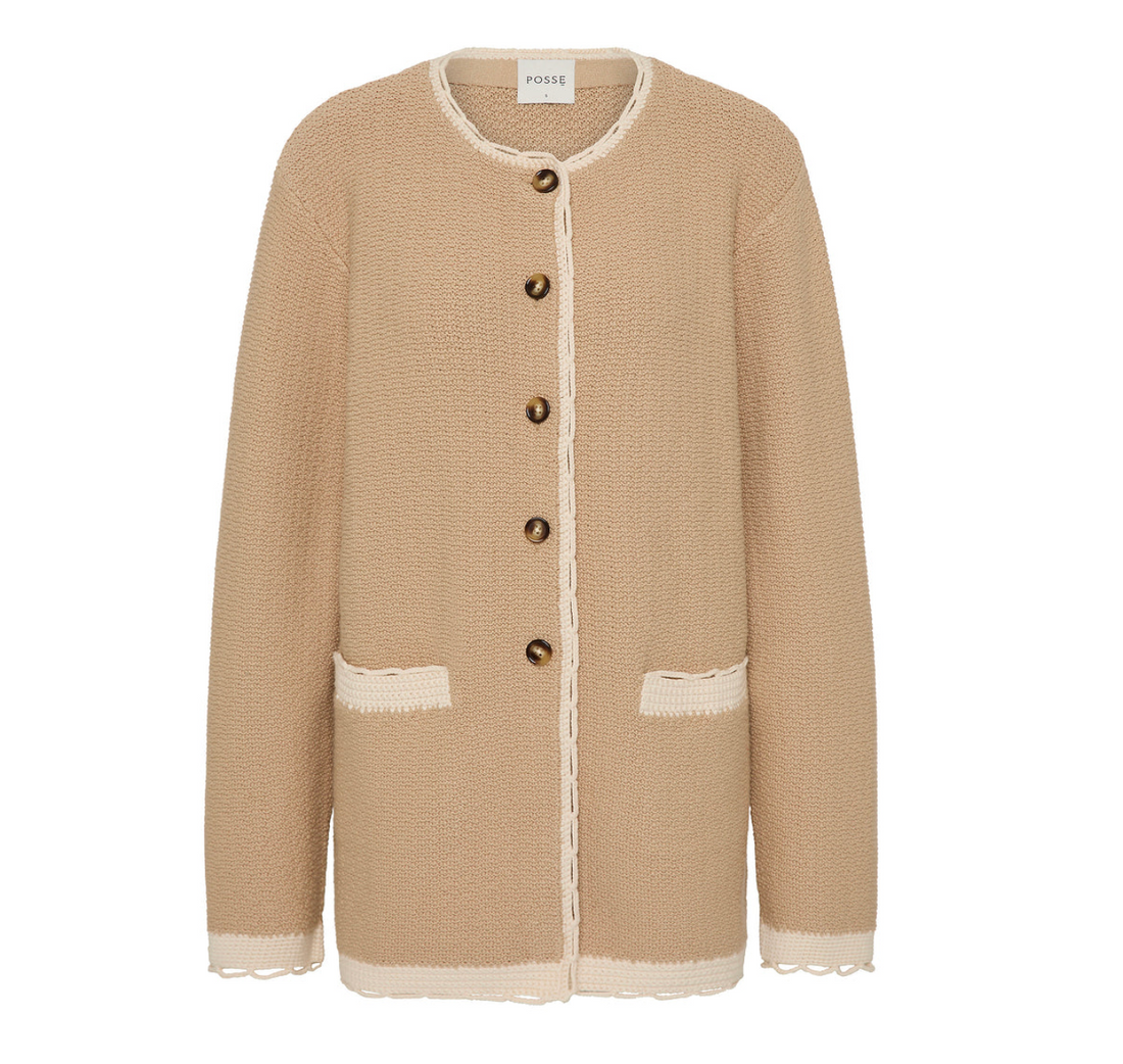 Willow Cardigan Taupe