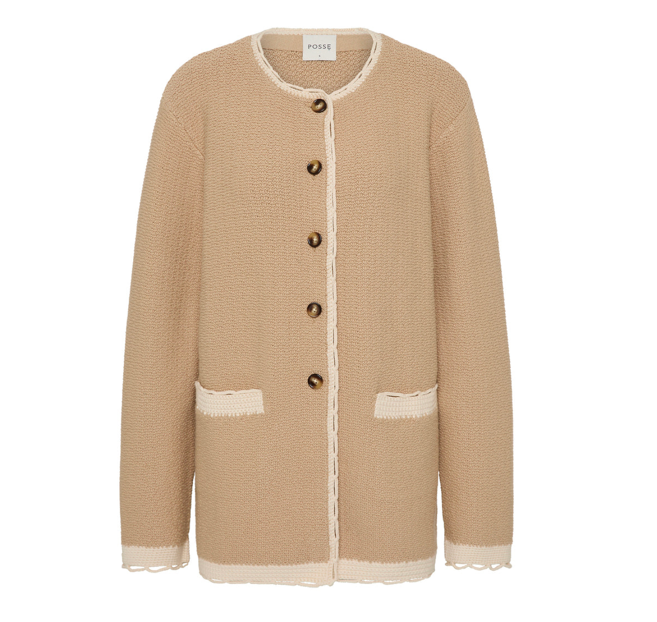 Willow Cardigan Taupe