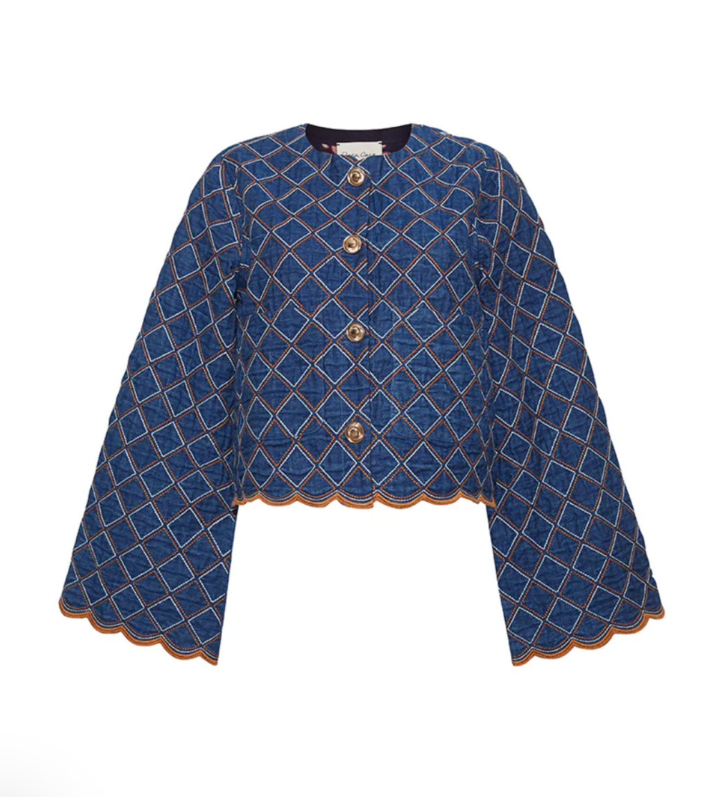 Marvis Jacket Quilted Denim