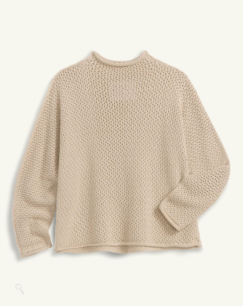 Monterey Pointelle Sweater SNDK Sand
