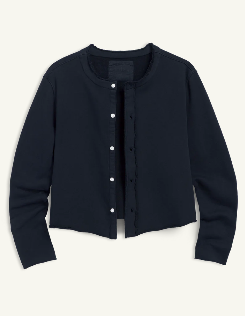 Jackie Sweatshirt Cardigan British Royal Navy