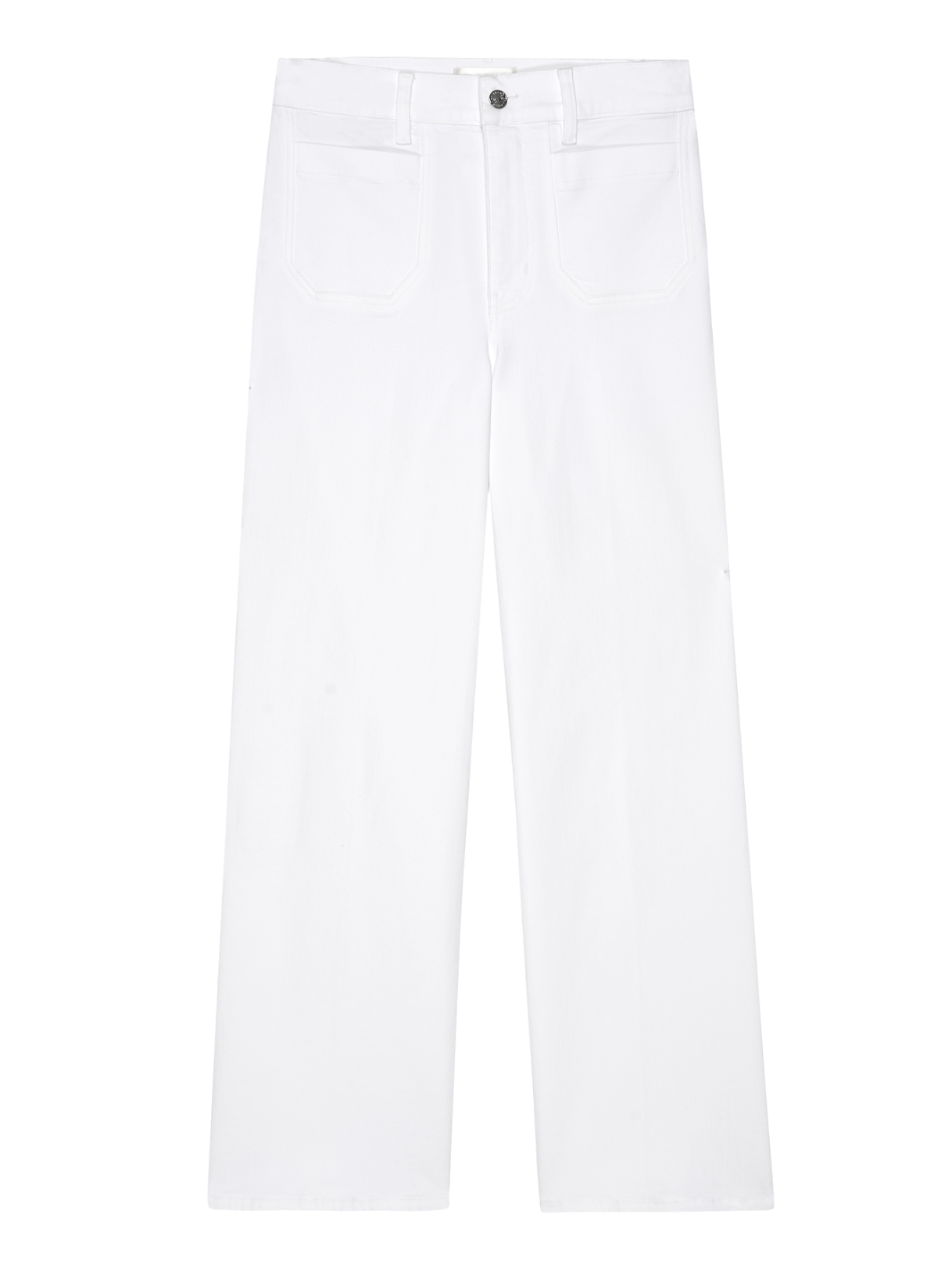 Le Slim Palazzo Modernist Pocket White