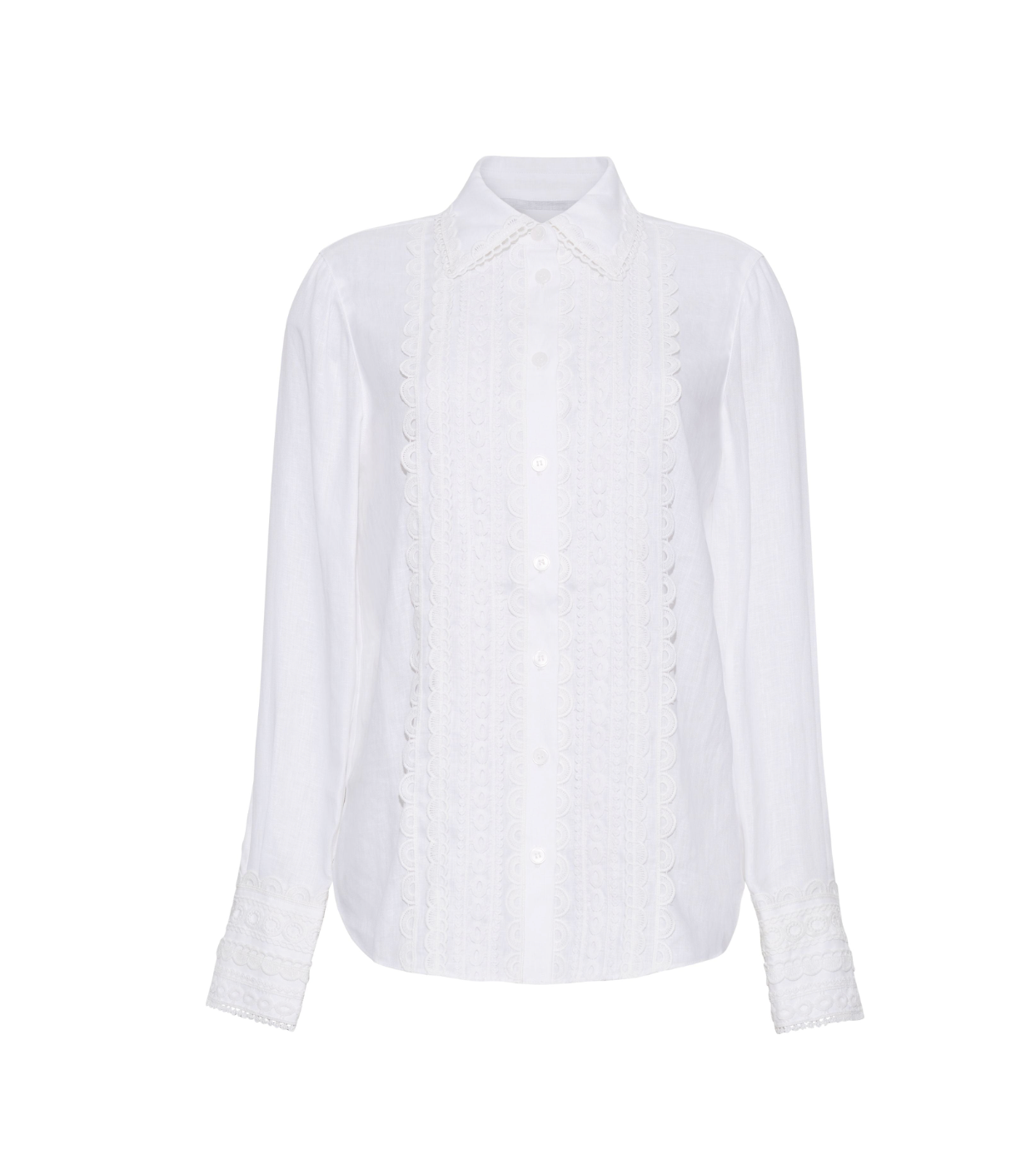 Ideal Shirt Lace Inserts White